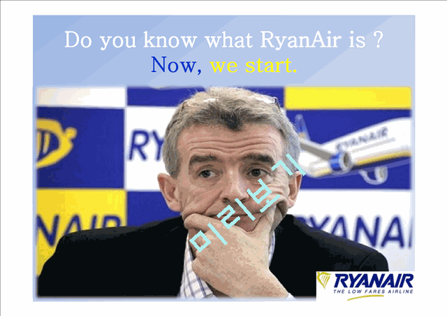 라이언에어(Ryanair)의 기업소개와 STP분석,SWOT분석 및 7P`s분석   (4 )